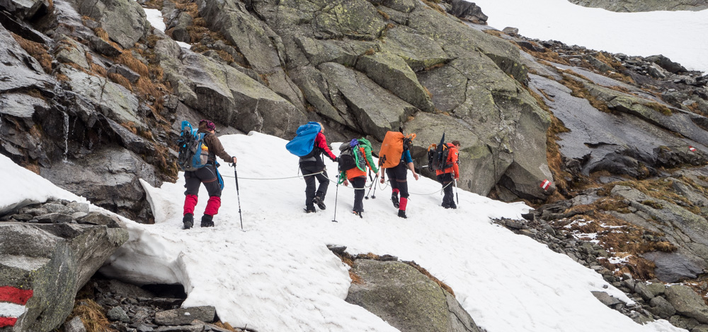 Cestou na Kürsinger hütte 